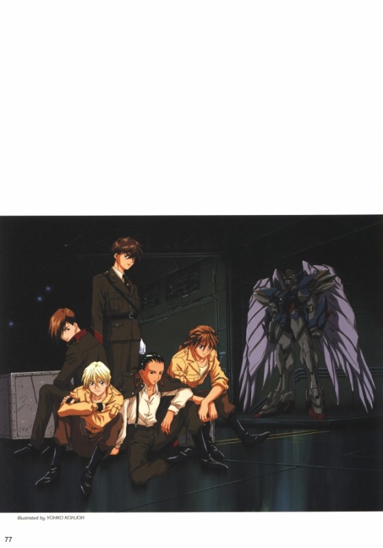 Otaku Gallery  / Art Books / Gundam Wing - Memorials II (The Legend Of Forever) / 078.jpg